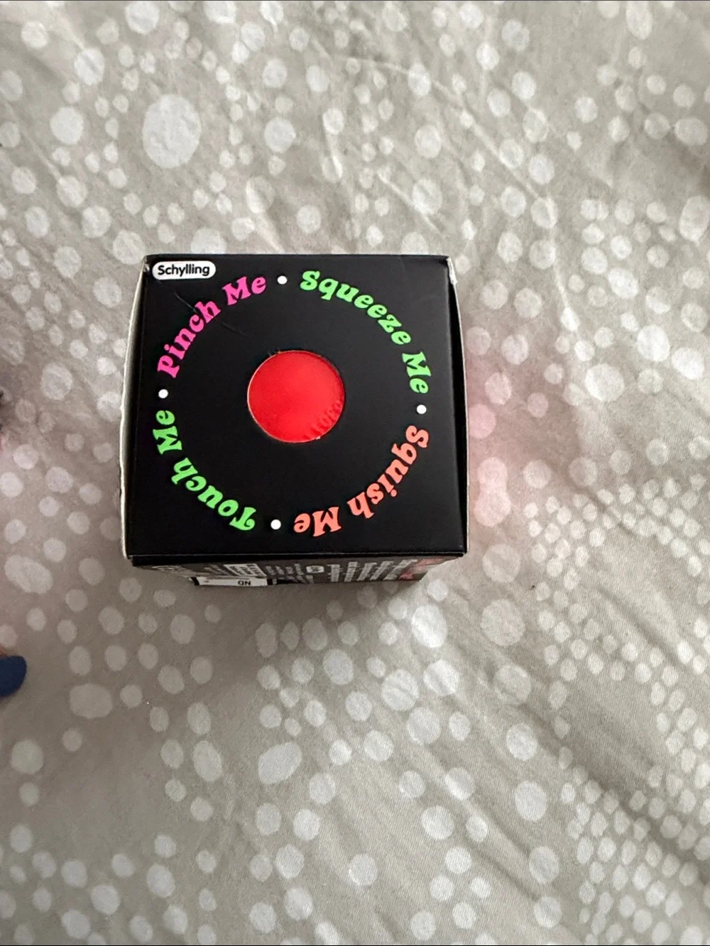 Needoh The Groovy Glob red Sensory Squish Toy NIOP unopened.